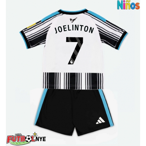 Camiseta Newcastle United Joelinton #7 Primera Equipación para niños 2026-27 manga corta (+ pantalones cortos)